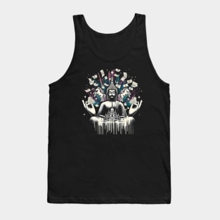 Buddha Unicorn Startup Crypto Religious Believer Sarcastic Tank Top